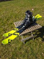 Fischer stunner stuntskies 121 incl fischer skieschoenen, Ophalen, Zo goed als nieuw