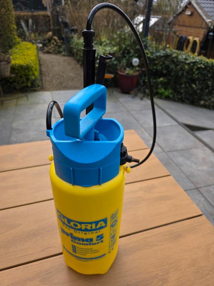 Gloria Prima 5 Comfort Drukspuit - 5 Liter, Tuin en Terras, Tuinsproeiers, Gebruikt, Overige typen, Ophalen