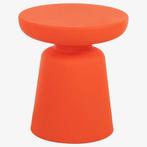 Bijzettafel Kwantum Coriano kunststof lichtrood, 45 tot 60 cm, Rond, Ophalen of Verzenden, Zo goed als nieuw