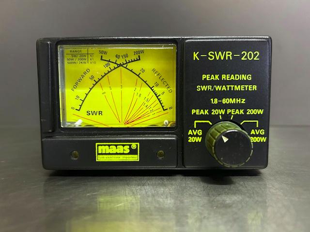 SWR powermeter Maas K-SWR-202, Ophalen of Verzenden, Gebruikt, Zender en Ontvanger