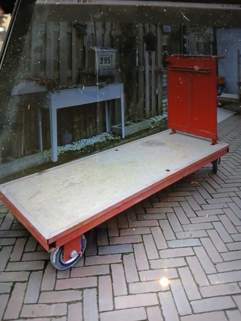 Goedwerkende transportwagen, Doe-het-zelf en Verbouw, Transportwagens, Ophalen, Gebruikt, Transportkar