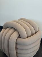 Westwing geknoopte poef, Ophalen, Minder dan 50 cm, Minder dan 50 cm, Zo goed als nieuw