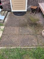 Rode grindtegels 15 stuks gratis, Tuin en Terras, Tegels en Klinkers, Ophalen, Zo goed als nieuw, Beton, Terrastegels