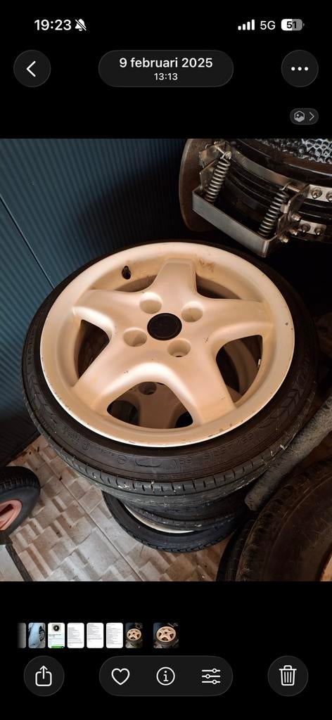 Golf 1 getrokke banden., Ophalen of Verzenden