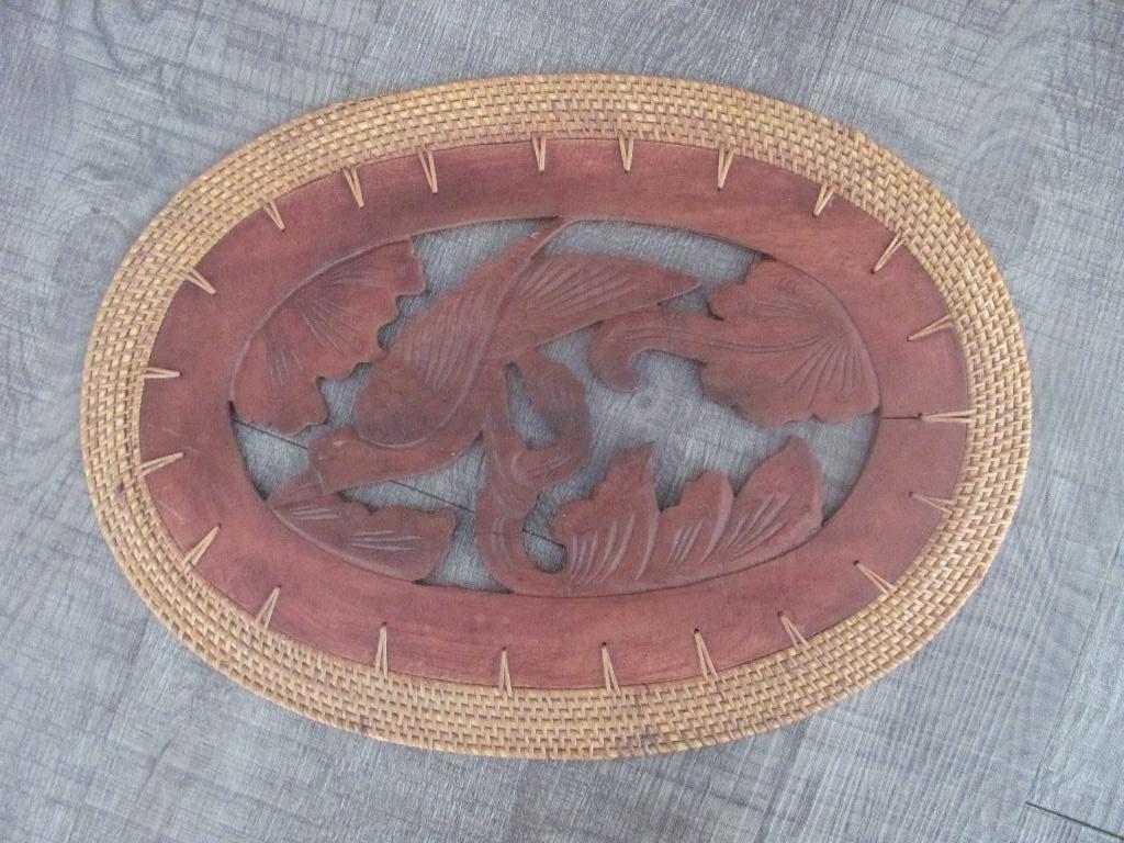 Acht houtsnijwerken - Bali / Afrika / Nederlands Indië, Antiek en Kunst, Kunst | Beelden en Houtsnijwerken, Houtsnijwerk, Hout