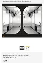 Complete kweektent secret jardin., Ophalen of Verzenden, Zo goed als nieuw, Kweektent