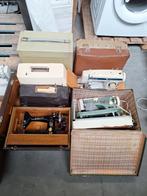 Partij naaimachines, Ophalen