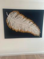 Schilderij veer macramé 170/120 cm, Ophalen of Verzenden