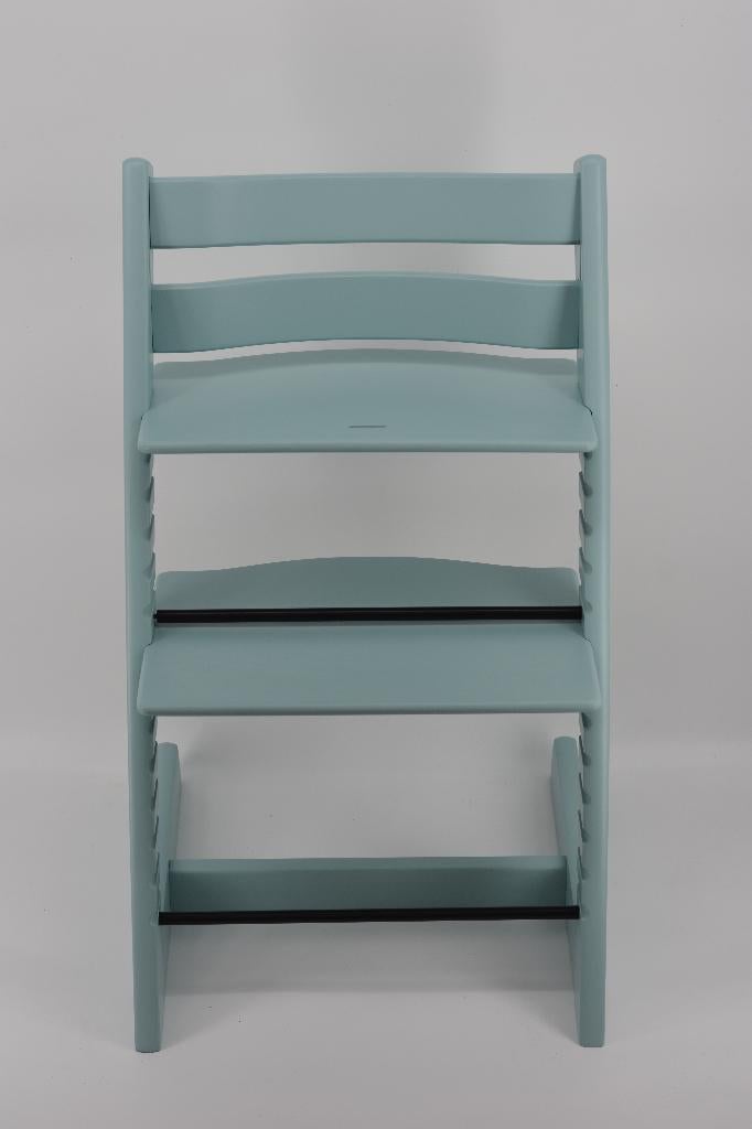 Stokke Tripp Trapp Aqua Blue – Refurbished model, Verzenden, Gebruikt, Meegroeistoel, Gordel(s)