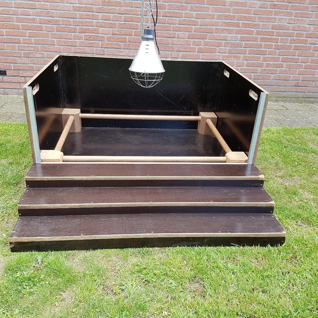 Werpkist te huur 120 x 89, Ophalen, Gebruikt, 110 cm of meer, Minder dan 65 cm