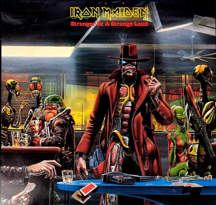 Iron Maiden – Stranger In A Strange Land  Picture Vinyl, Maxi-single, Ophalen of Verzenden, Pop, 12 inch