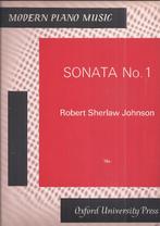 Bo938 bladmuziek piano sonata no 1, Muziek en Instrumenten, Gebruikt, Overige genres, Ophalen of Verzenden, Artiest of Componist