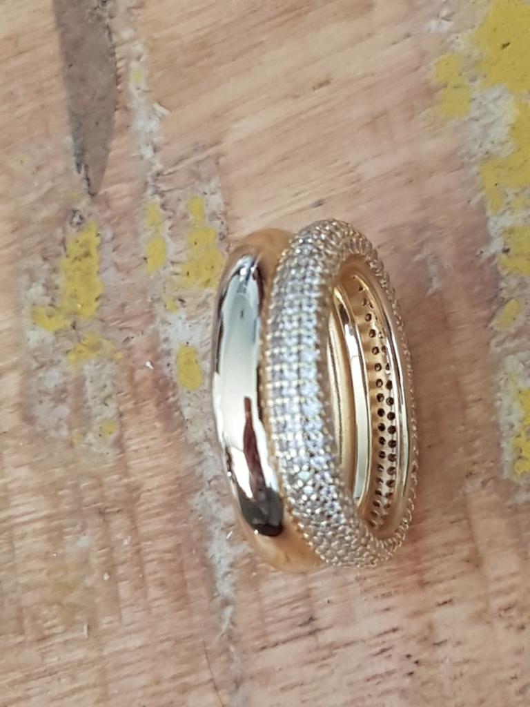 Sif Jakobs ring, Ophalen of Verzenden, 17 tot 18, Dame, Zilver