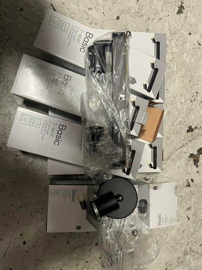 Leenbakker set van 9 lampen spotjes, Ophalen of Verzenden, Nieuw