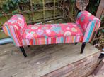 Kleurrijk Bankje, Huis en Inrichting, Ophalen, Gebruikt, Rechthoekig, Stof