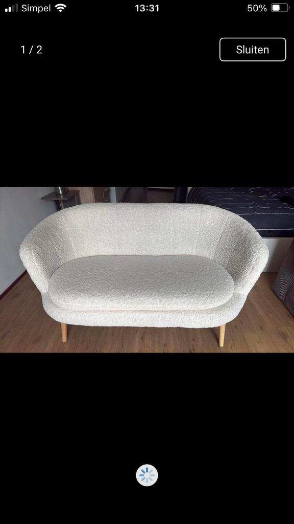 Trouwbankje te huur, Ophalen, Nieuw, Wit, Accessoires