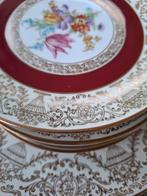 Tirschenreuth taartschaal met 6 gebaksbordjes, Antiek en Kunst, Ophalen
