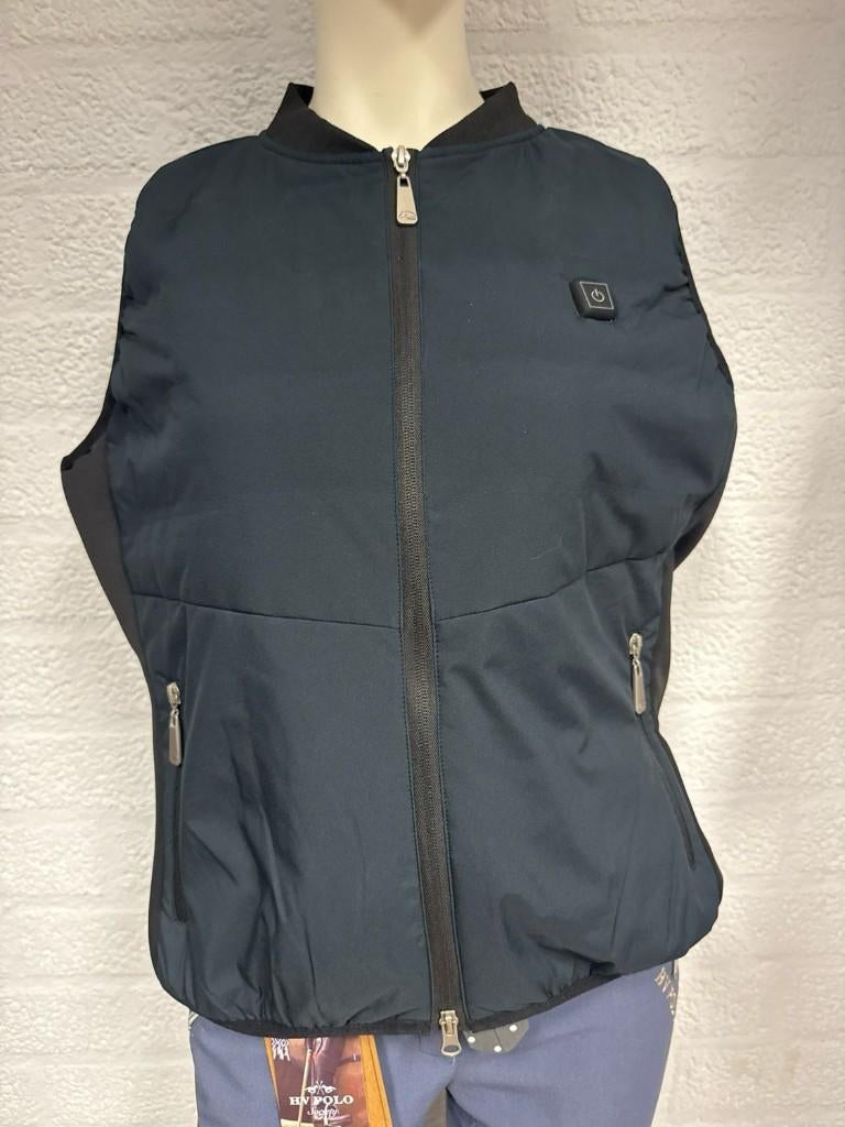 HKM verwarmbare bodywarmer blauw 40, Gebruikt, Overige soorten, Ophalen of Verzenden, Dames