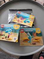 LEGO Creator 31128 Dolfijn en Schildpad 3-in-1 set, Ophalen of Verzenden, Zo goed als nieuw, Complete set, Lego
