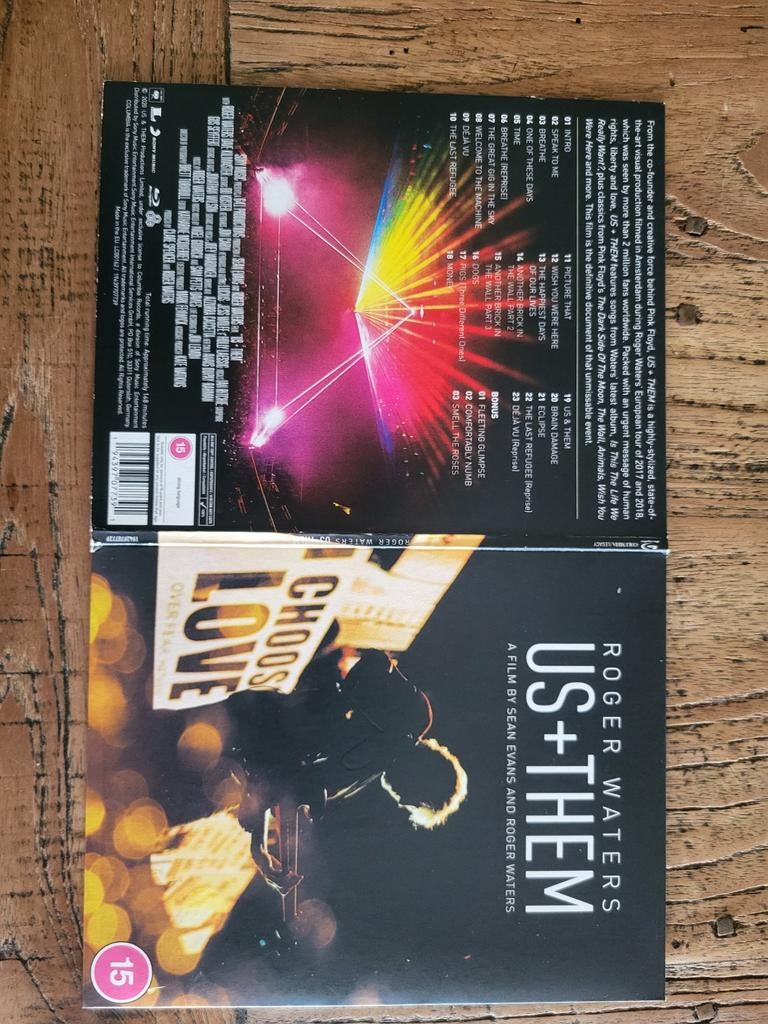 Roger Waters US+THEM Blu-ray, Ophalen of Verzenden