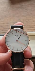Daniel Wellington Classic Sheffield, Sieraden, Tassen en Uiterlijk, Horloges | Heren, Overige merken, Leer, Staal, Polshorloge