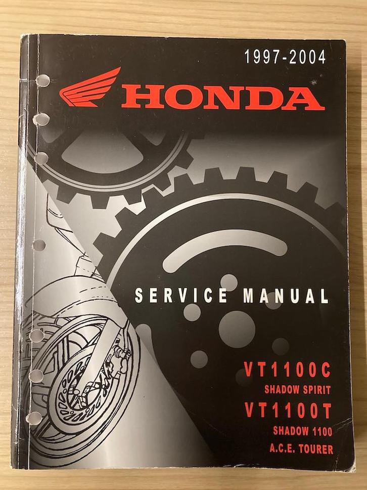 Honda VT1100C VT1100T 1997-2004 Service Manual, Motoren, Handleidingen en Instructieboekjes, Honda, Verzenden
