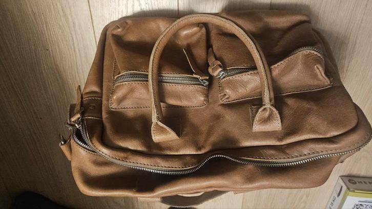 Cowboysbag Leren tas/ Dames Tas Handtas Reistas  Bruin, Sieraden, Tassen en Uiterlijk, Tassen | Reistassen en Weekendtassen, Zo goed als nieuw