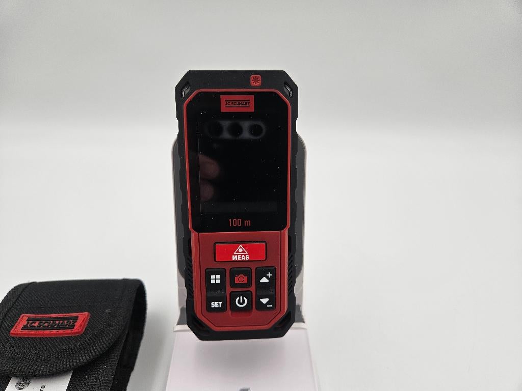 J.C. SCHWARZ Laserafstandsmeter met Camera 100M |Nette Staat, Ophalen of Verzenden, Zo goed als nieuw
