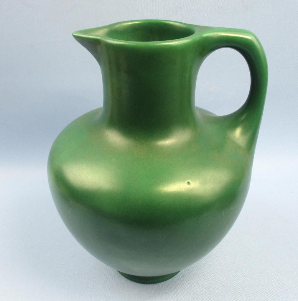 Groene kan Arnhemsche Fayencefabriek aardewerk, Antiek en Kunst, Ophalen of Verzenden