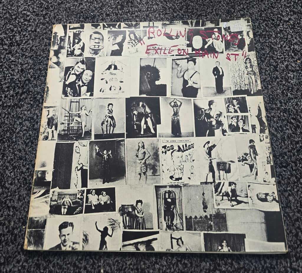 Rolling stones exile on main st 2lp Gatefold, Cd's en Dvd's, Vinyl | Rock, Ophalen of Verzenden, Gebruikt, 12 inch, Poprock