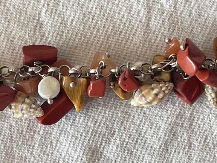 925 ZILVEREN ARMBAND van Esprit met steentjes - WD014, Sieraden, Tassen en Uiterlijk, Armbanden, Zo goed als nieuw, Zilver, Zilver