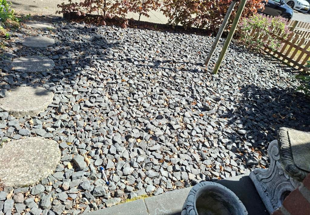 Gratis basalt split, Tuin en Terras, Ophalen of Verzenden, Antraciet, Basalt, Split