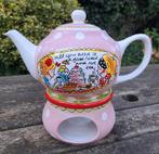 Theepot met warmhouder Blond Amsterdam, Huis en Inrichting, Blond Amsterdam, Overige typen, Ophalen of Verzenden, Zo goed als nieuw