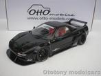 Honda NSX (NA1) LB-Works 2020 Zwart 1/18 Otto Mobile, Ophalen of Verzenden, Nieuw, Auto, OttOMobile