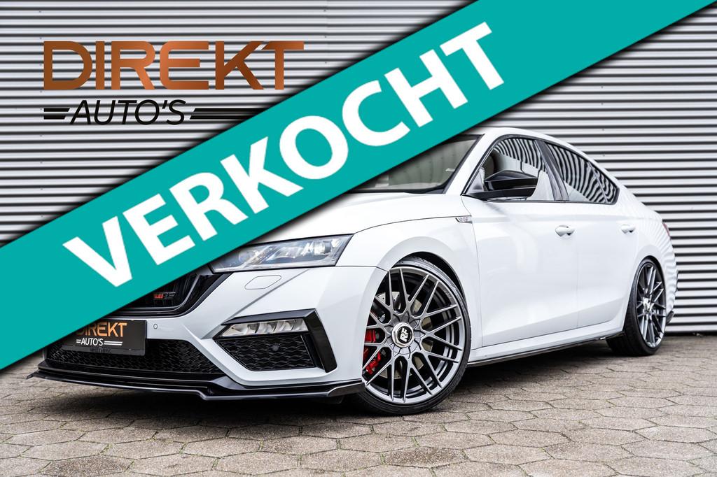 Skoda Octavia 2.0 TSI RS MILOTEC 266PK CANTON KEYLESS CAMERA, Stof, Gebruikt, Zwart, 4 cilinders