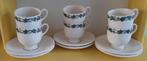 6x Wedgwood Stratford espresso kop en schotel, Ophalen, Zo goed als nieuw, Overige stijlen, Kop(pen) en/of Schotel(s)