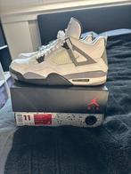 Jordan 4 white cement (2012), Kleding | Heren, Schoenen, Verzenden, Zo goed als nieuw, Wit