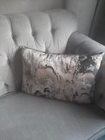 Dutch Decor sierkussen beige/zwart., Ophalen of Verzenden, Nieuw, Beige, Rechthoekig