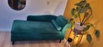 LUIRO - Chaise longue emerald green, Ophalen, Eenpersoons, Zo goed als nieuw, Minder dan 150 cm