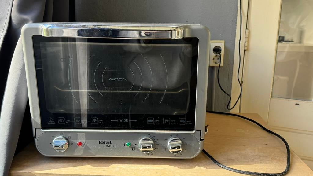 Vandaag op te halen: Tefal Uno XL elektrische oven, 30 l, Ophalen, Minder dan 45 cm, Gebruikt, Oven