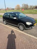Volkswagen Polo 1.4 16V 59KW Cross 2008 Zwart, Auto's, Voorwielaandrijving, 40 €/maand, Zwart, Isofix