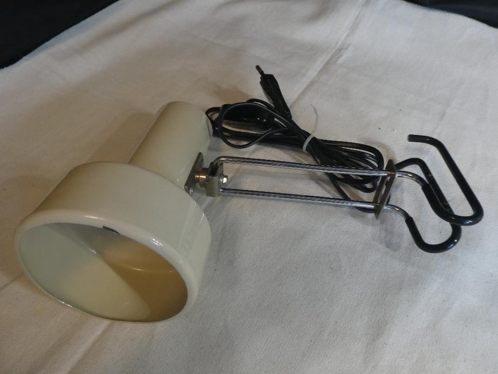 Vintage STARLUX klemlamp jaren 60, Huis en Inrichting, Ophalen of Verzenden, Gebruikt, Metaal of Aluminium, Jaren 60