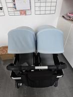 Bugaboo Donkey 3 Duo kinderwagen - Lichtblauw, Ophalen of Verzenden, Gebruikt, Kinderwagen of Buggy