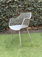 4x Webbing Kuipstoel Kwantum groen, Tuin en Terras, Tuinstoelen, Ophalen, Gebruikt, Kunststof