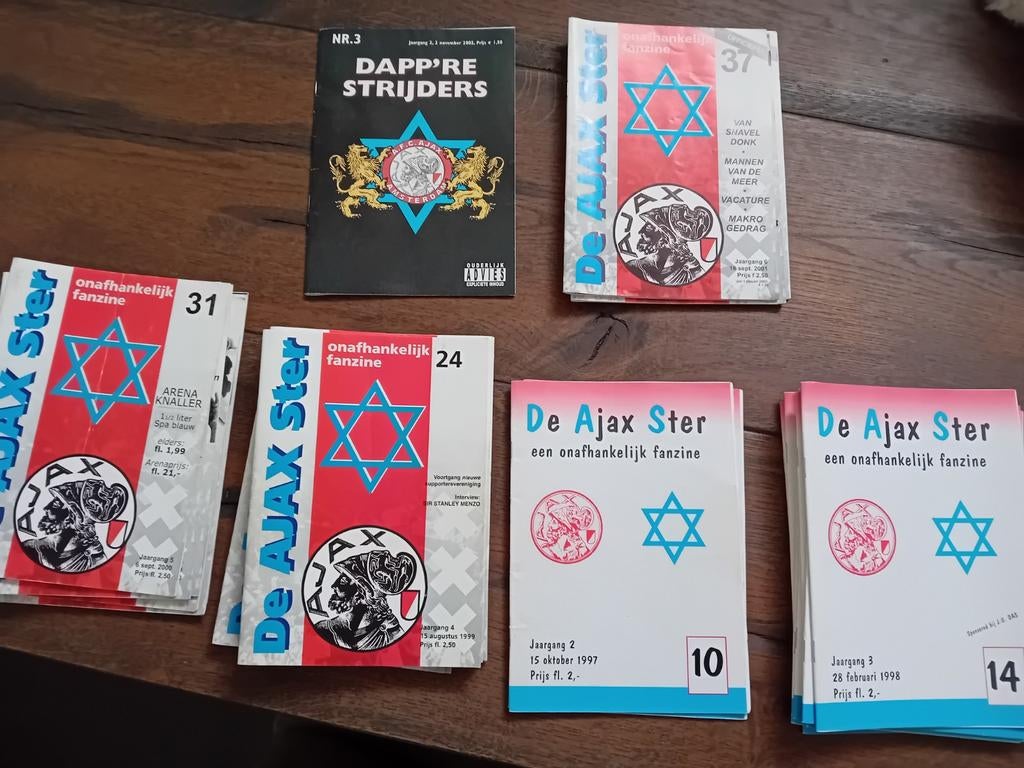 De Ajax Ster - diverse jaargangen, Verzamelen, Ophalen of Verzenden, Zo goed als nieuw, Ajax, Boek of Tijdschrift