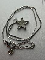 Swarovski ster ketting, Ophalen of Verzenden, Zo goed als nieuw, Zilver, Overige materialen