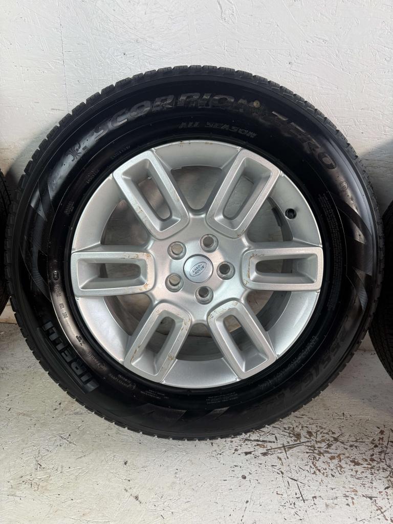 5 stuks Originele Land Rover Defender L663 velgen 19" 5x120, Gebruikt, 255 mm, Banden en Velgen, Niet ingevuld