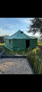 Grote groene tent 5x5, Ophalen of Verzenden, Gebruikt, Meer dan 6