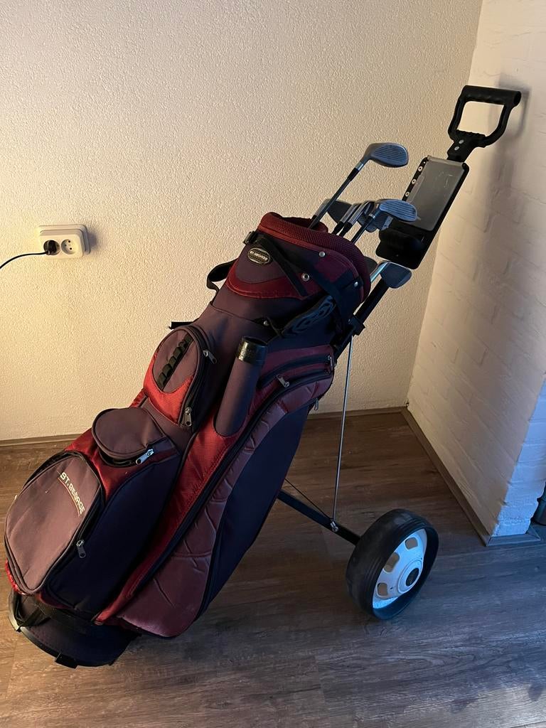 Heren Golfset met cartbag en trolley, Sport en Fitness, Golf, Ophalen, Zo goed als nieuw, Set, Callaway