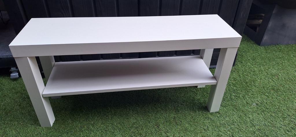 IKEA LACK bijzettafel wit - Zo goed als nieuw, Huis en Inrichting, Ophalen, Minder dan 45 cm, Modern, Scandinavisch, Zo goed als nieuw